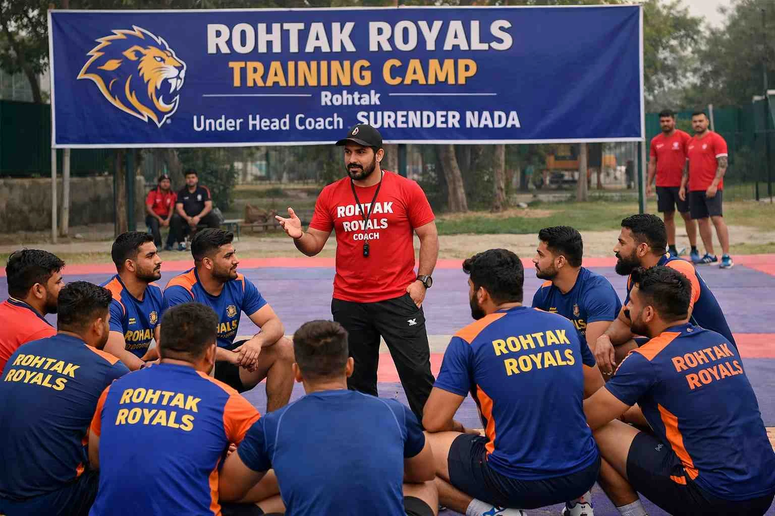 Rohtak Royals Kick Off Training Camp In Rohtak Under Head Coach Surender Nada